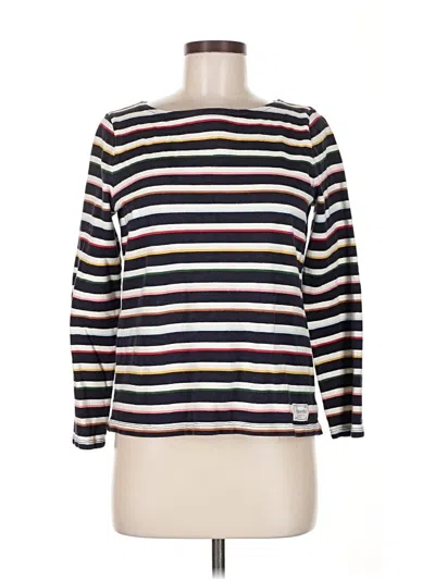 Pre-owned Talbots 3/4 Sleeve T-shirt In White