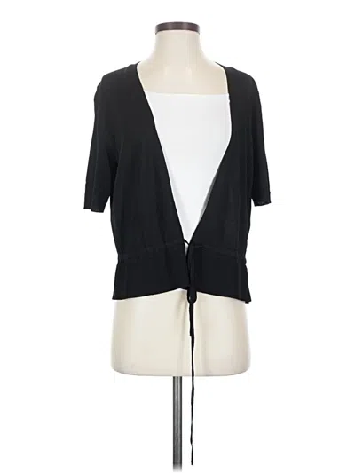 Pre-owned Talbots 3/4 Sleeve T-shirt In Black