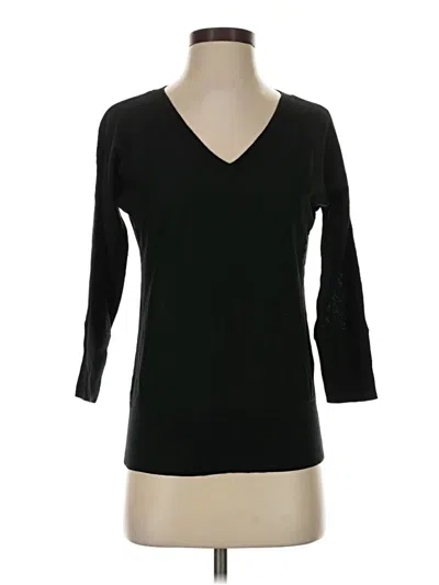 Talbots 3/4 Sleeve T-shirt In Black