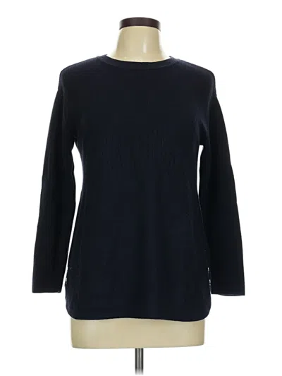 Pre-owned Talbots 3/4 Sleeve T-shirt In Blue