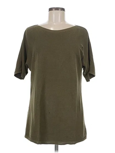 Pre-owned Talbots 3/4 Sleeve T-shirt In Green