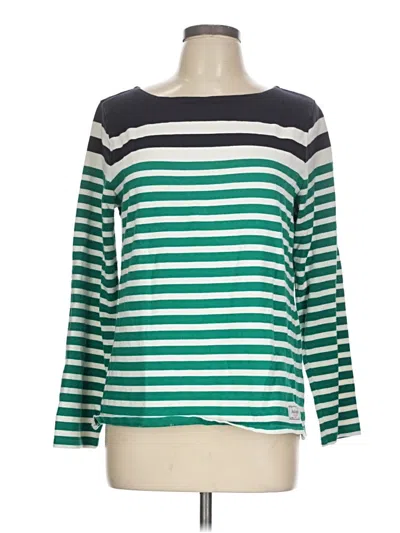 Pre-owned Talbots 3/4 Sleeve T-shirt In Green