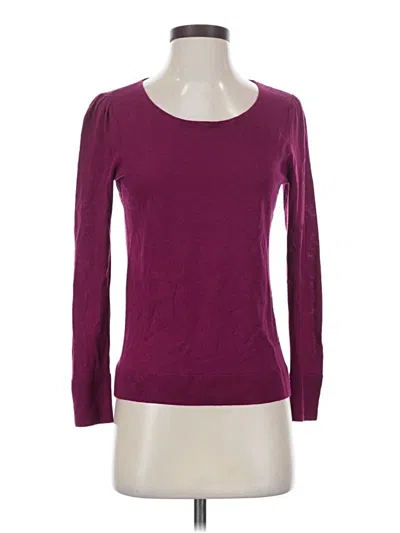 Pre-owned Talbots 3/4 Sleeve T-shirt In Purple