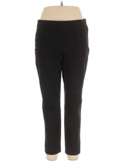 Pre-owned Talbots Active Pants In Black