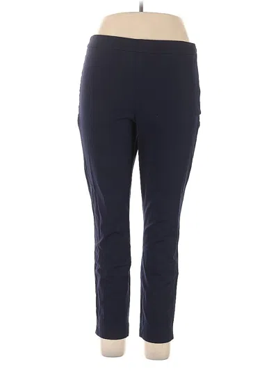Pre-owned Talbots Active Pants In Blue