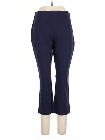 Pre-owned Talbots Active Pants In Blue