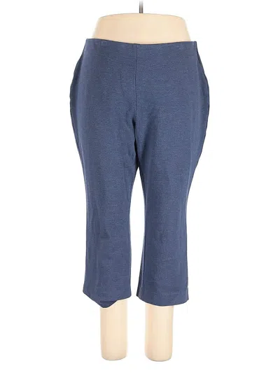 Pre-owned Talbots Active Pants In Blue