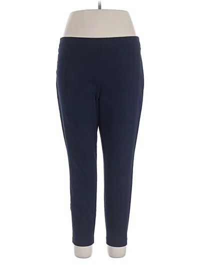 Pre-owned Talbots Active Pants In Blue