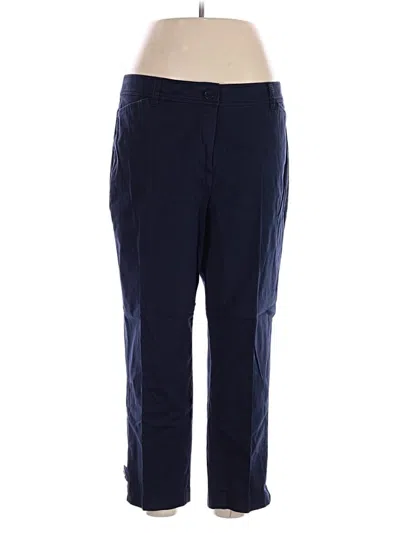 Pre-owned Talbots Active Pants In Blue