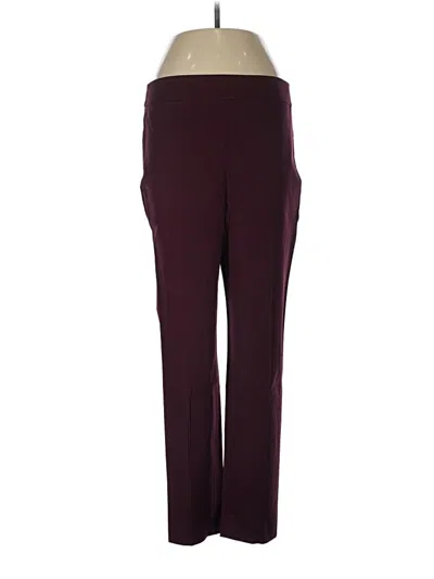 Talbots Active Pants In Burgundy