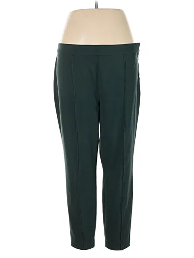Pre-owned Talbots Active Pants In Green