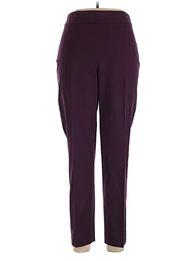 Pre-owned Talbots Active Pants In Purple