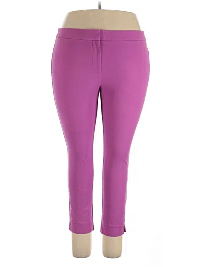 Pre-owned Talbots Active Pants In Purple
