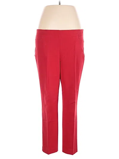 Pre-owned Talbots Active Pants In Red