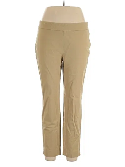 Pre-owned Talbots Active Pants In Tan