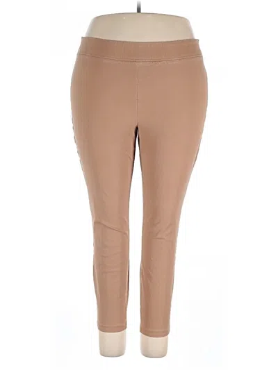 Pre-owned Talbots Active Pants In Tan