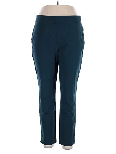 Pre-owned Talbots Active Pants In Teal