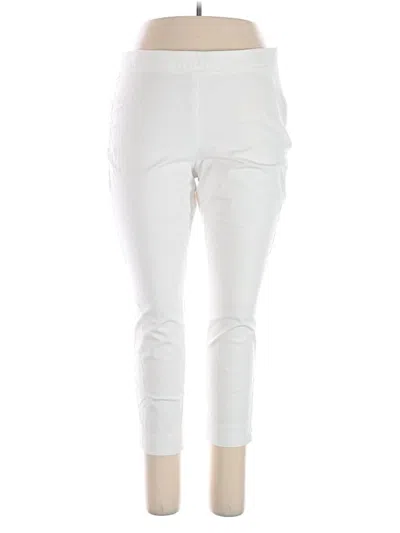 Pre-owned Talbots Active Pants In White
