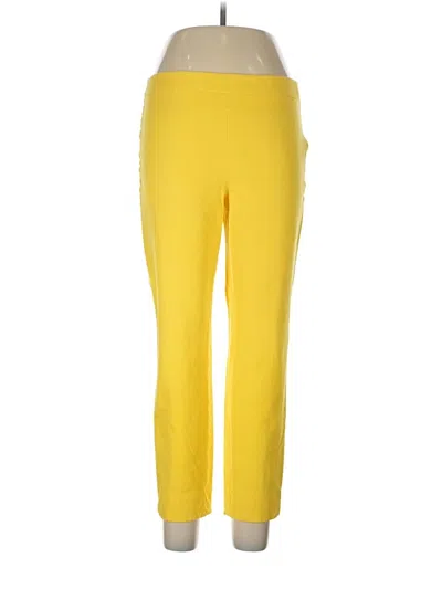 Pre-owned Talbots Active Pants In Yellow