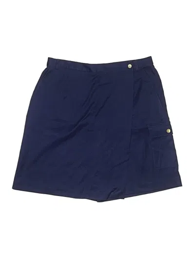 Pre-owned Talbots Active Skort In Blue
