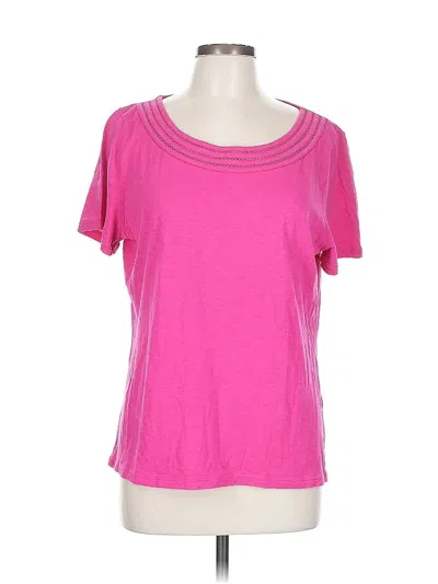 Pre-owned Talbots Active T-shirt In Pink