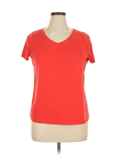 Pre-owned Talbots Active T-shirt In Red