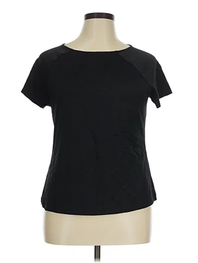 Pre-owned Talbots Active T-shirt In Black
