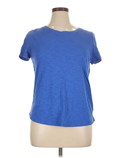 Pre-owned Talbots Active T-shirt In Blue