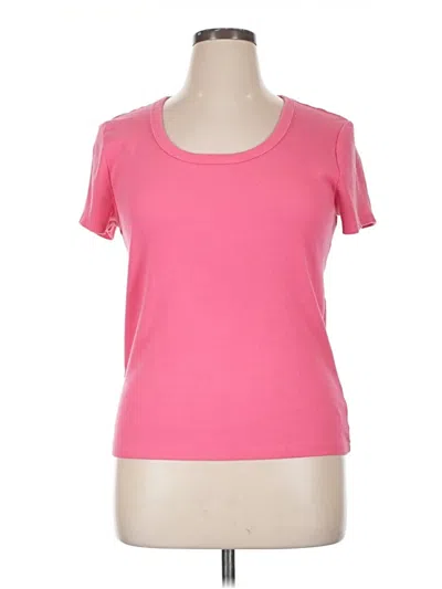 Pre-owned Talbots Active T-shirt In Pink