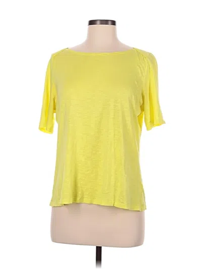 Pre-owned Talbots Active T-shirt In Yellow