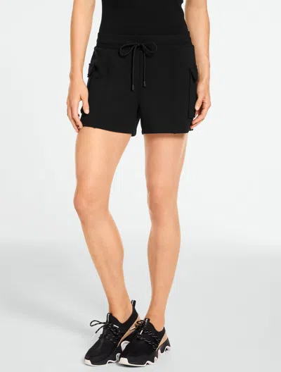 Talbots Airknit Stretch Cargo Short - Black - Xl
