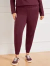 Talbots Airknit Stretch Jogger Pants - Burgundy Berry - 2x