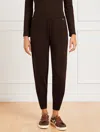Talbots Airknit Stretch Jogger Pants - Coffee Bean - Xl