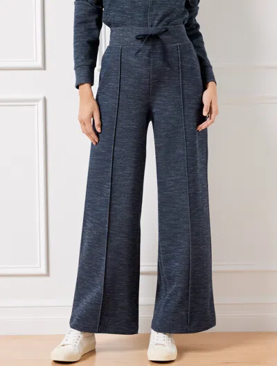 Talbots Airknit Stretch Wide Leg Pants - Indigo - 3x  In Indigo