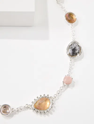 Talbots Airna Necklace - Black/silver - 001  In Multi