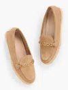 Talbots Andi Suede Espadrille Loafers - Light Toffee - 10m  In Brown