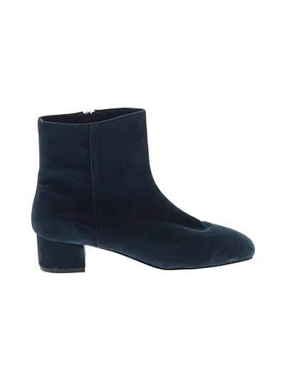 Pre-owned Talbots Ankle Boots In Blue