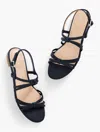 Talbots Aria Strappy Nappa Sandals - Blue - 11m