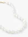 Talbots Baroque Pearl Necklace - Ivory Pearl/gold - 001  In Ivory Pearl,gold