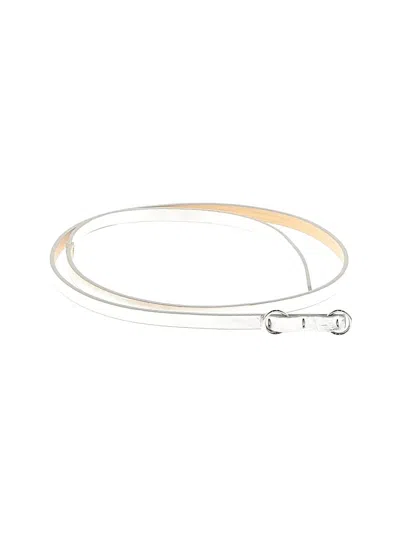Pre-owned Talbots Belt In Ivory