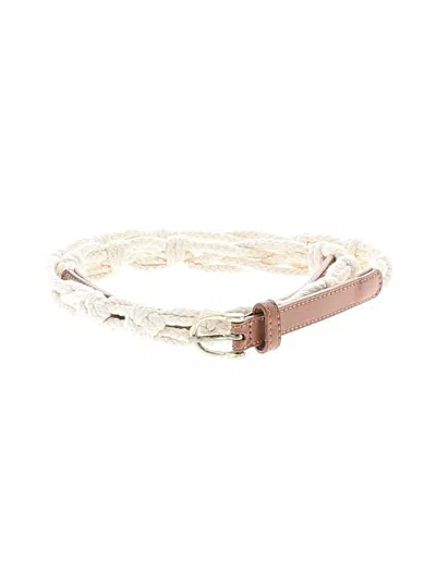 Pre-owned Talbots Belt In Ivory