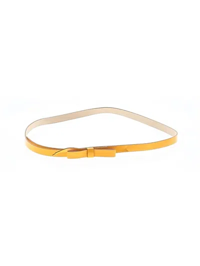 Pre-owned Talbots Belt In Yellow