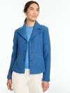 Talbots Berkshire Fitted Jacket - Coastline Blue - 2  In Coastline Blue