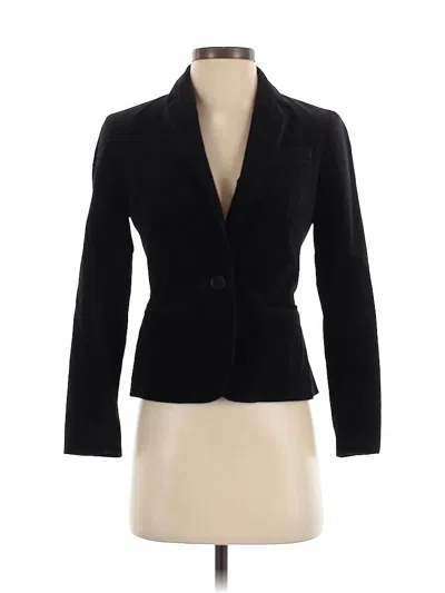 Pre-owned Talbots Blazer Jacket In Black