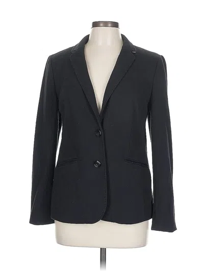 Pre-owned Talbots Blazer Jacket In Black