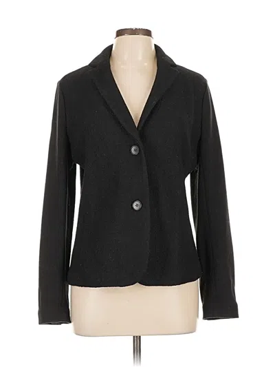 Pre-owned Talbots Blazer Jacket In Black