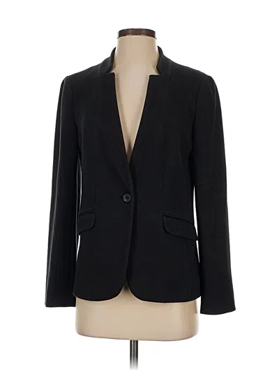 Pre-owned Talbots Blazer Jacket In Black
