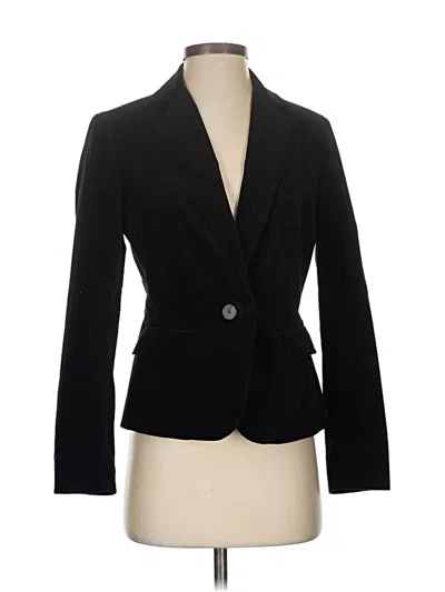 Pre-owned Talbots Blazer Jacket In Black