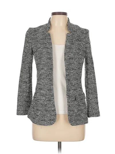Pre-owned Talbots Blazer Jacket In Black