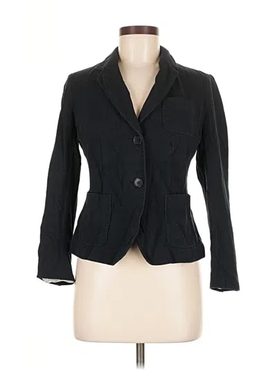 Pre-owned Talbots Blazer Jacket In Black